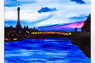 Paint Nite: Sunset On The Seine